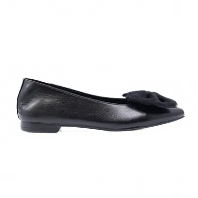 Ateliers Women's Clio Pointy-toe Ballerina Flat In Black