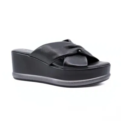Ateliers Women Corine Platform Sandals In Black