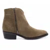 Ateliers Women's Delman Suede Boots In Taupe In Grey