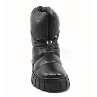 Ateliers Women's Leather Victor Combat Boot In Black
