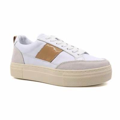 Ateliers Women's Vizi Platform Sneakers In Natural In White