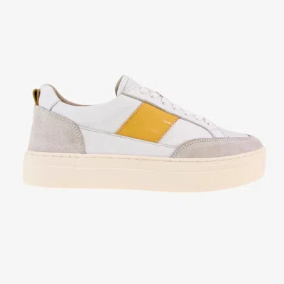 Ateliers Women's Vizi Sneaker In Yellow In White