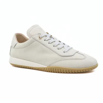 Ateliers Women's Volare Leather Sneaker In Off White In Green