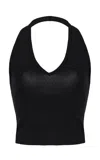 Ãterne Halter Top In Black