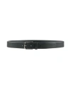 A.testoni A. Testoni Man Belt Black Size 39.5 Calfskin In Black