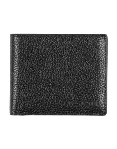 A.TESTONI TESTONI MAN WALLET BLACK SIZE - LEATHER