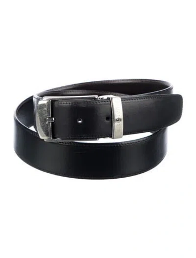 Pre-owned A.testoni Leather Waist Belt In Black/brown