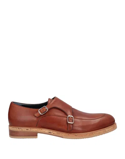 A.testoni Loafers In Brown