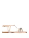 A.testoni Sandals In Pink