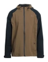 Atg By Wrangler Woman Jacket Khaki Size Xxl Polyester In Beige