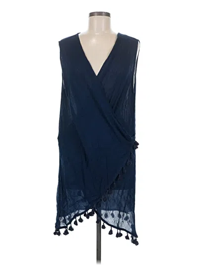 Pre-owned Athena Kimono In Blue