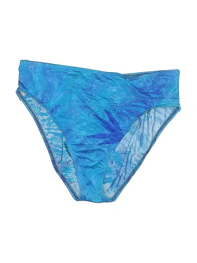 Pre-owned Athena Swimsuit Bottoms In Blue
