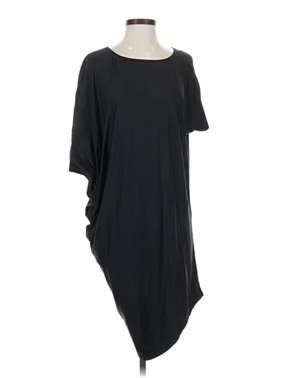 Pre-owned Athleta 3/4 Sleeve T-shirt In Black