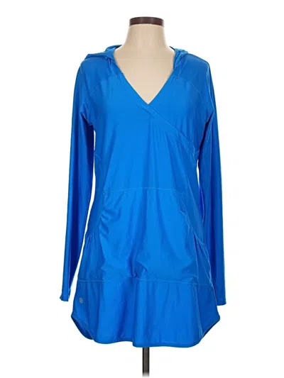 Pre-owned Athleta Active Dress In Blue