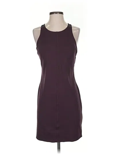 Pre-owned Athleta Active Dress In Burgundy