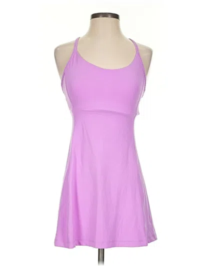 Pre-owned Athleta Active Dress In Purple