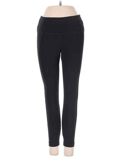 Pre-owned Athleta Active Pants In Black