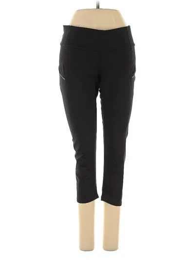 Pre-owned Athleta Active Pants In Black