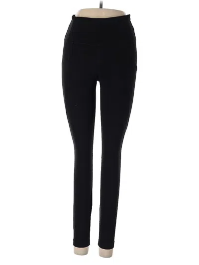 Pre-owned Athleta Active Pants In Black