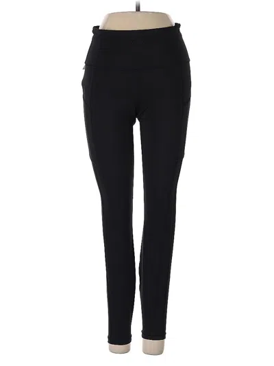 Pre-owned Athleta Active Pants In Black