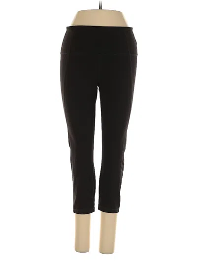 Pre-owned Athleta Active Pants In Black