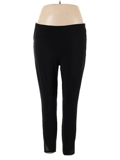 Pre-owned Athleta Active Pants In Black