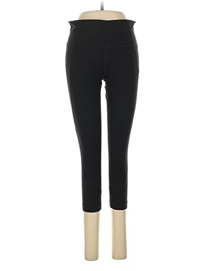 Pre-owned Athleta Active Pants In Black