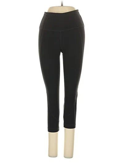 Pre-owned Athleta Active Pants In Black