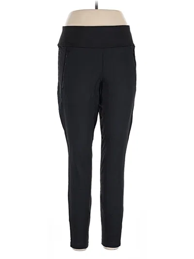 Pre-owned Athleta Active Pants In Black