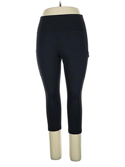 Pre-owned Athleta Active Pants In Black