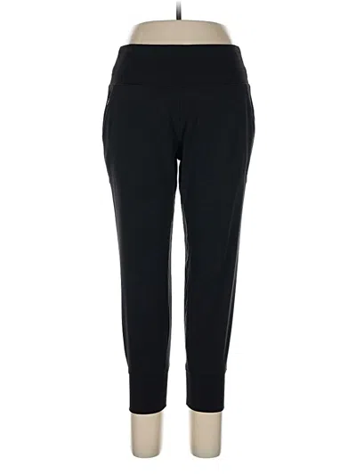 Pre-owned Athleta Active Pants In Black