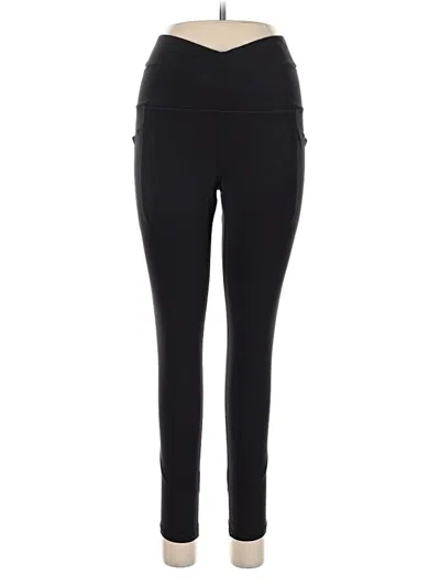 Pre-owned Athleta Active Pants In Black