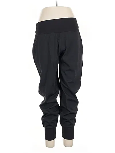 Pre-owned Athleta Active Pants In Black