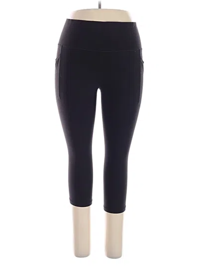 Pre-owned Athleta Active Pants In Black