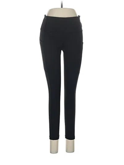 Pre-owned Athleta Active Pants In Black