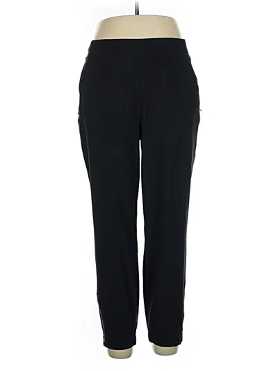 Pre-owned Athleta Active Pants In Black