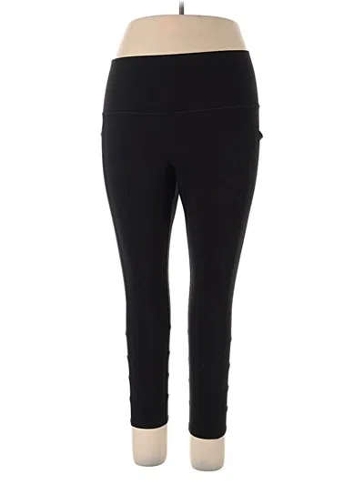 Pre-owned Athleta Active Pants In Black
