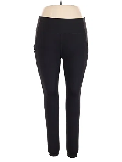 Pre-owned Athleta Active Pants In Black