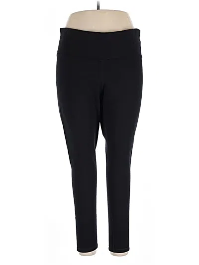 Pre-owned Athleta Active Pants In Black