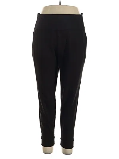 Pre-owned Athleta Active Pants In Black