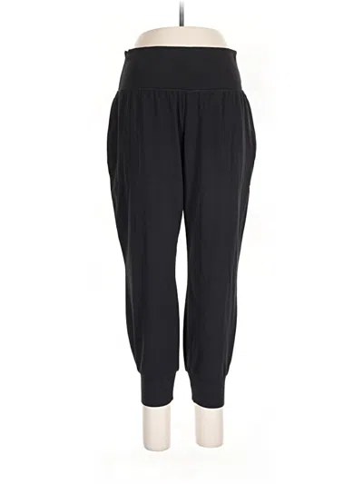 Pre-owned Athleta Active Pants In Black