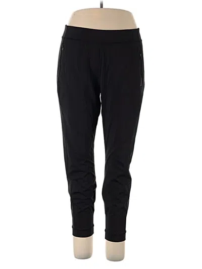 Pre-owned Athleta Active Pants In Black