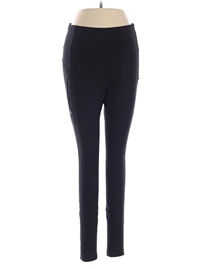 Pre-owned Athleta Active Pants In Black