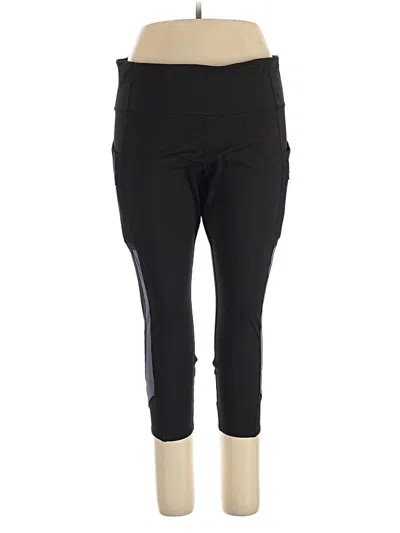 Pre-owned Athleta Active Pants In Black