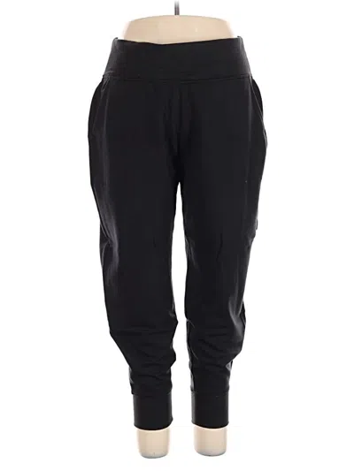 Pre-owned Athleta Active Pants In Black