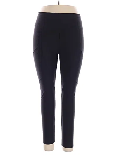 Pre-owned Athleta Active Pants In Black