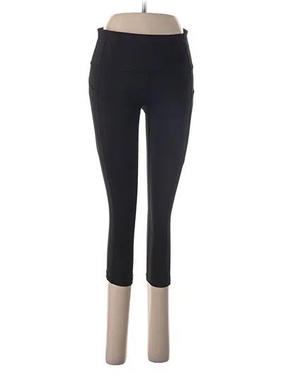 Pre-owned Athleta Active Pants In Black