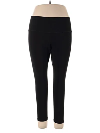 Pre-owned Athleta Active Pants In Black