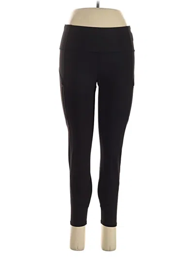 Pre-owned Athleta Active Pants In Black