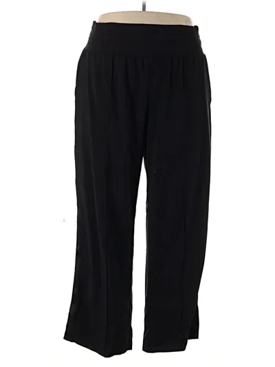 Pre-owned Athleta Active Pants In Black